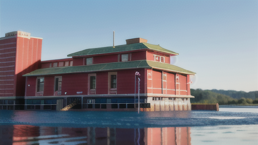 三層構造の秘密：外側から見た原子炉建屋