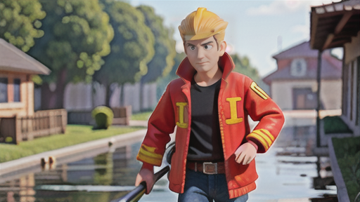 受信から避難までの流れ